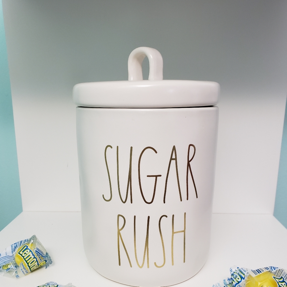 Rae Dunn Sugar Rush Loop Lid Canister